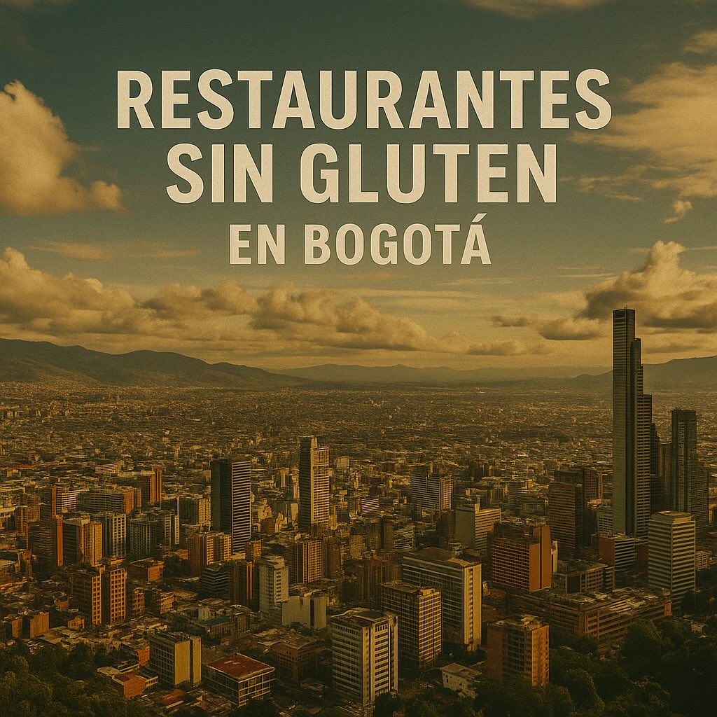 Restaurantes sin gluten en Bogotá Colombia guía completa 2026