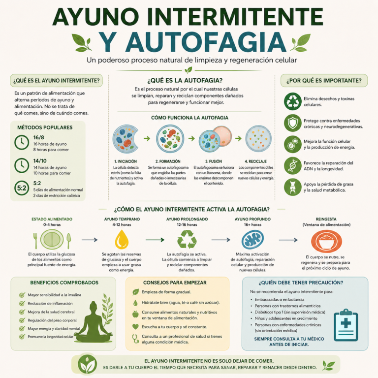 Ayuno Intermitente y Autofagia